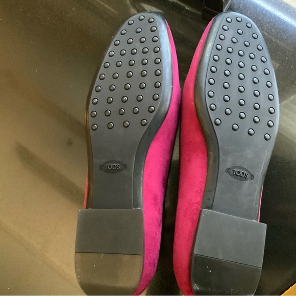 TOD’S DOUBLE T SUEDE SLIP ON LOAFER NWOT - Picture 6 of 9